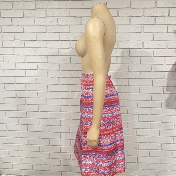 Tory Burch Women’s Brilliant Mouline Silk Skirt - Picture 5 of 10